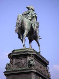 Friedrich II. reitet unter den Linden © Jodock